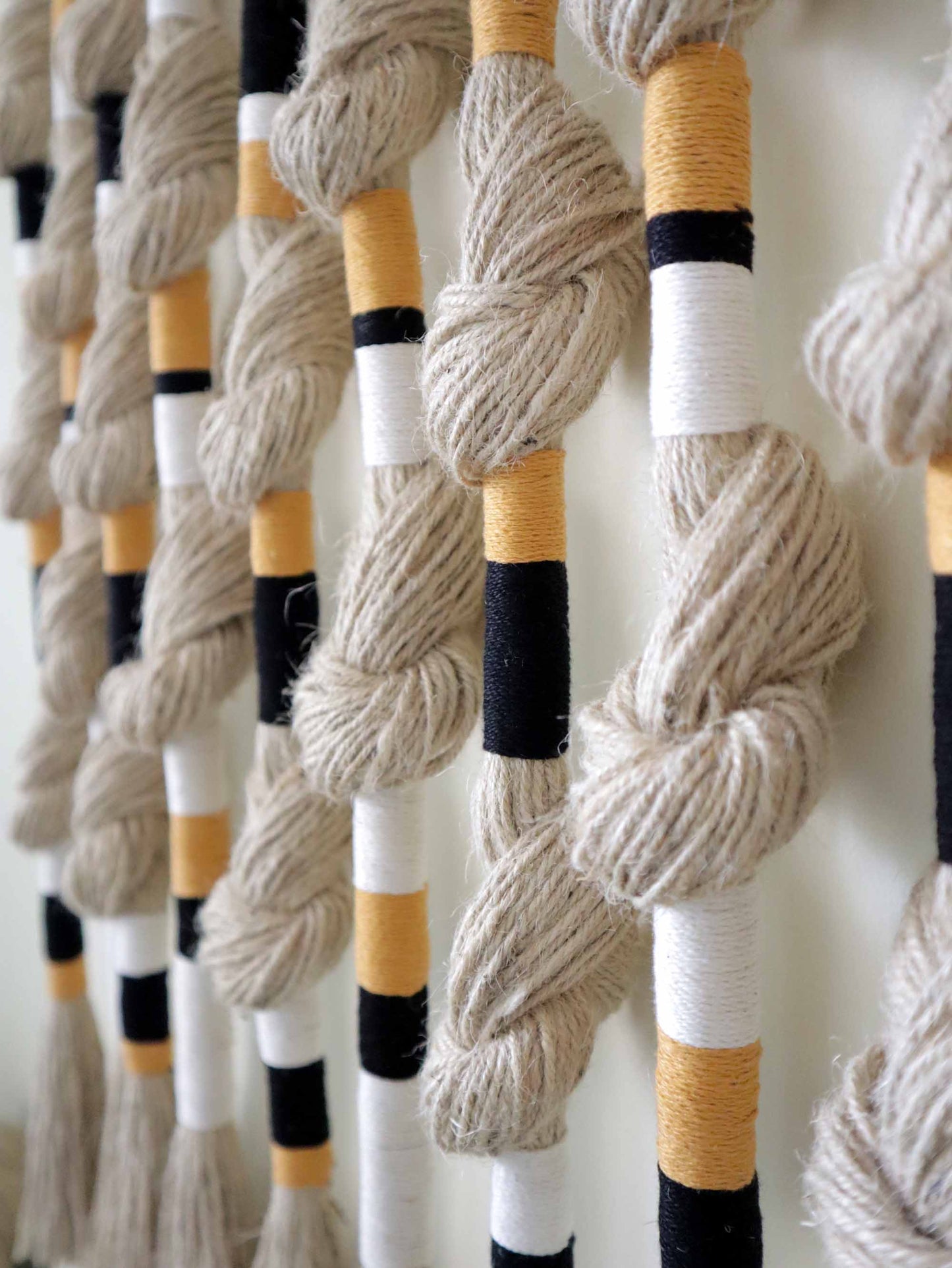 Modern Rope Art | Wall Art Sculpture