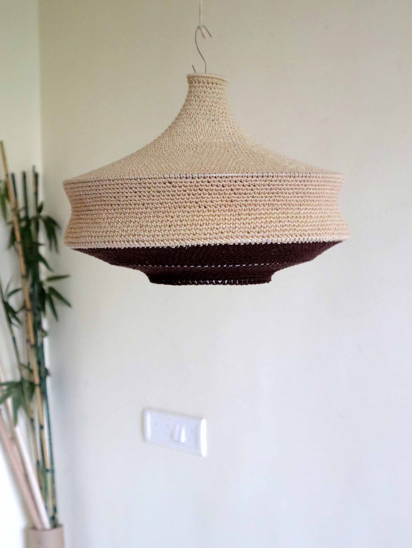 Modern Crochet Light Pendant | ZAHRA (Multicolour)