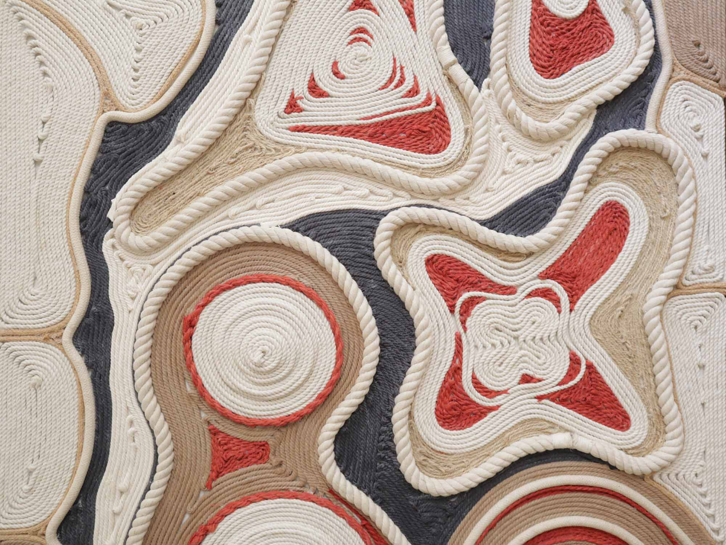 Modern Rope Wall Art | Rope Painting