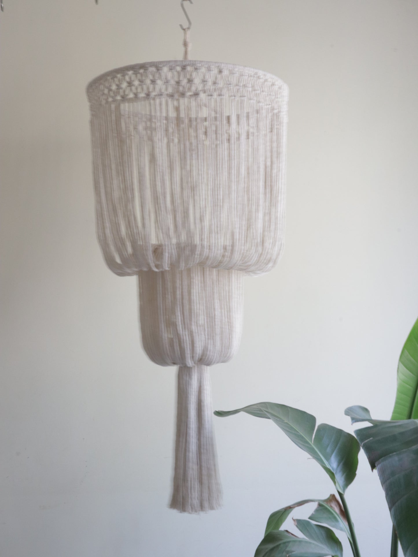 Boho Macrame Drape Chandelier | Style A