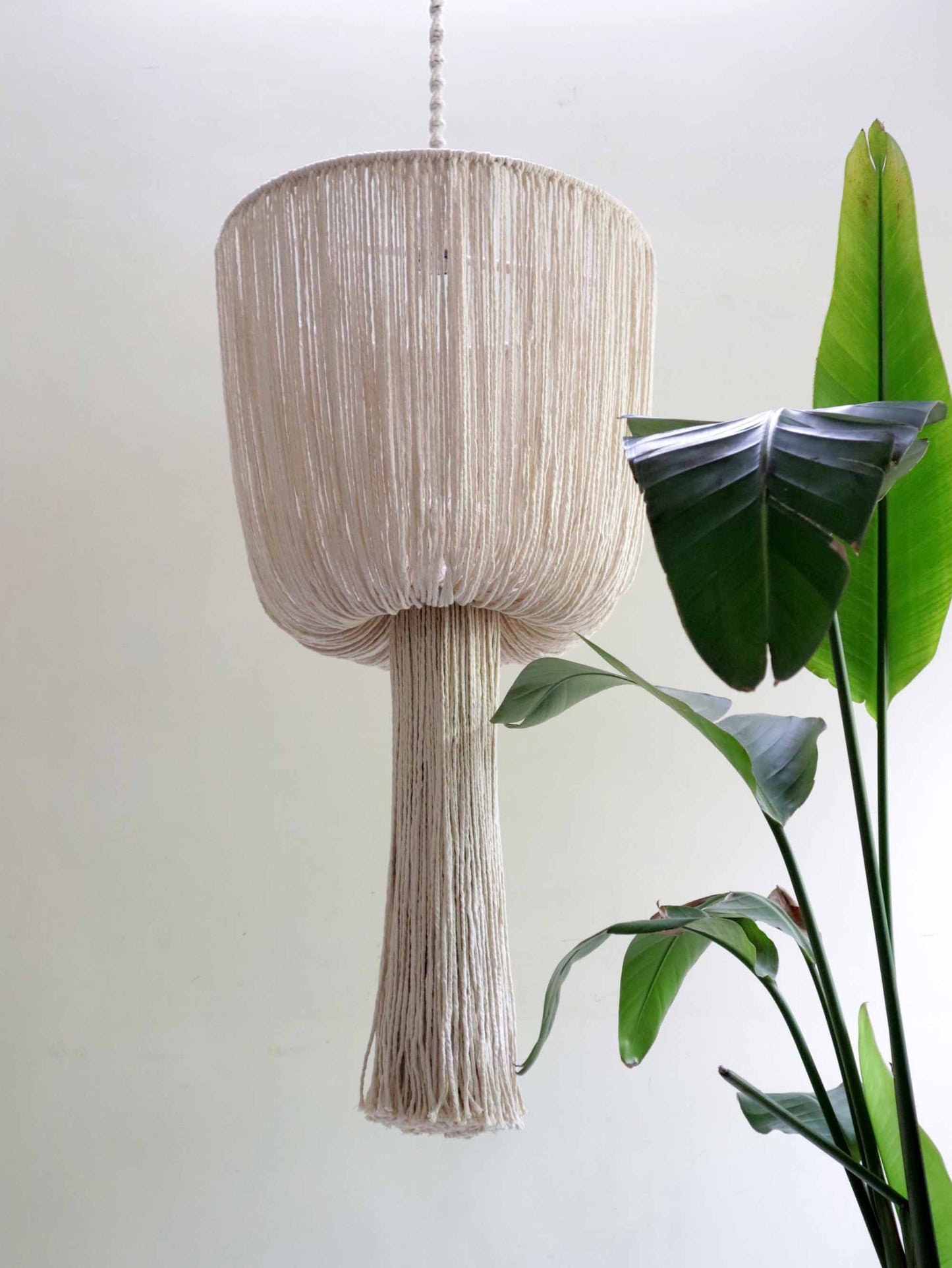 Boho Macrame Drape Chandelier | Style C
