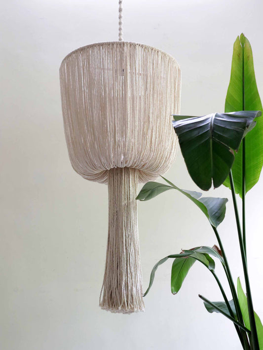 Boho Macrame Drape Chandelier | Style C