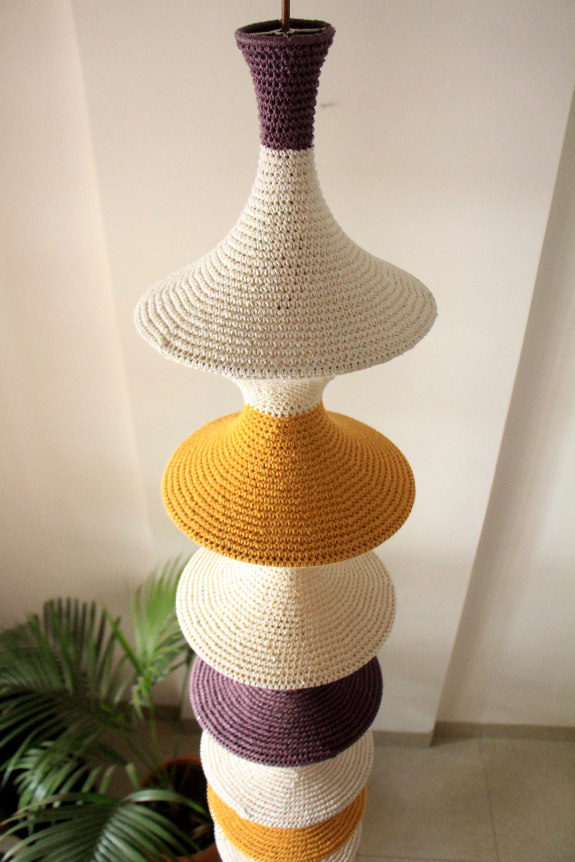 Handcrafted Artisan Crochet Lamps for Unique Lighting - Hamimi Design