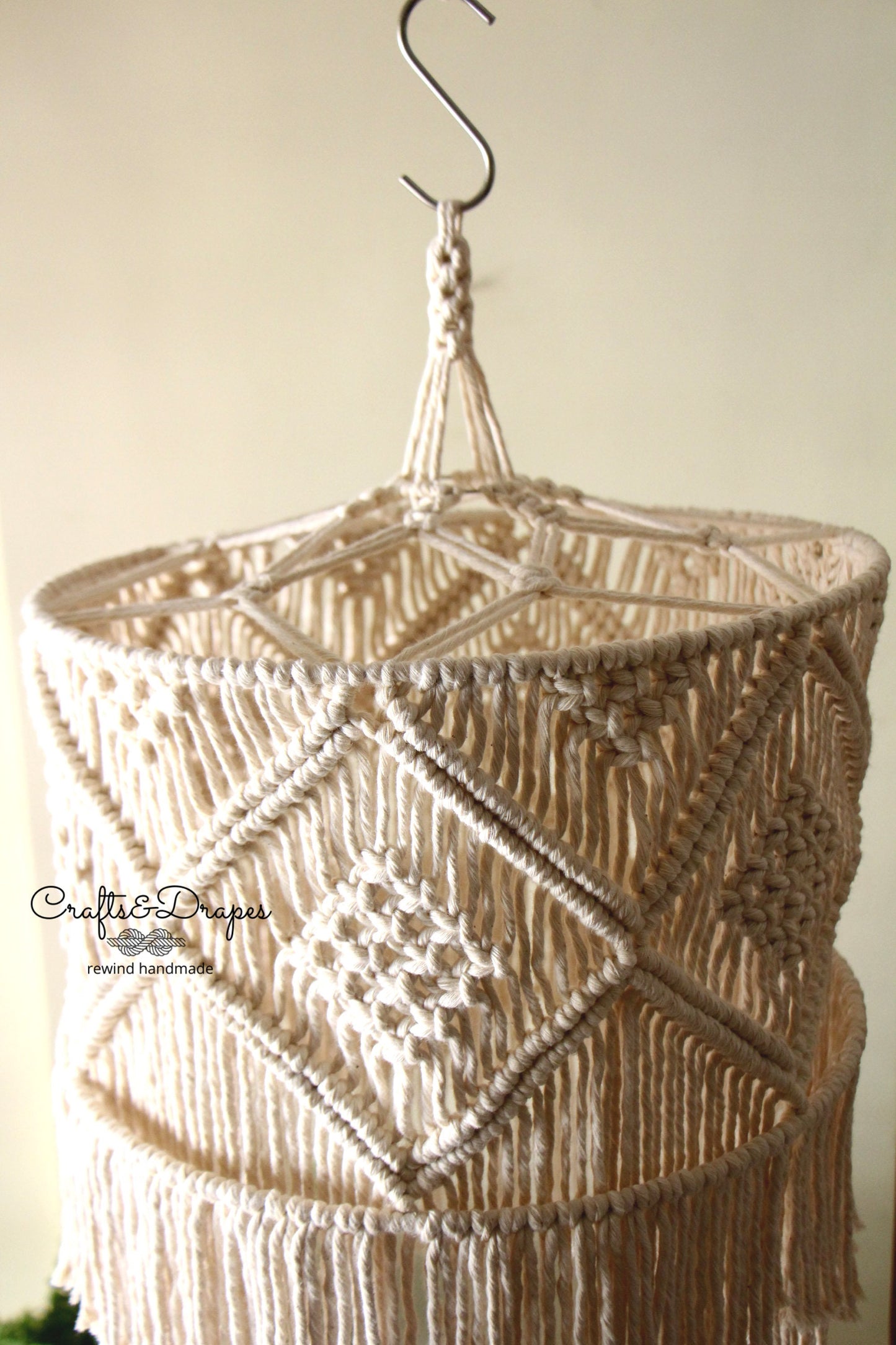 Boho Macrame Fringe Chandelier | ALARA